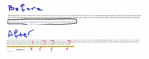 Hyperlinks are not visible through highlighting